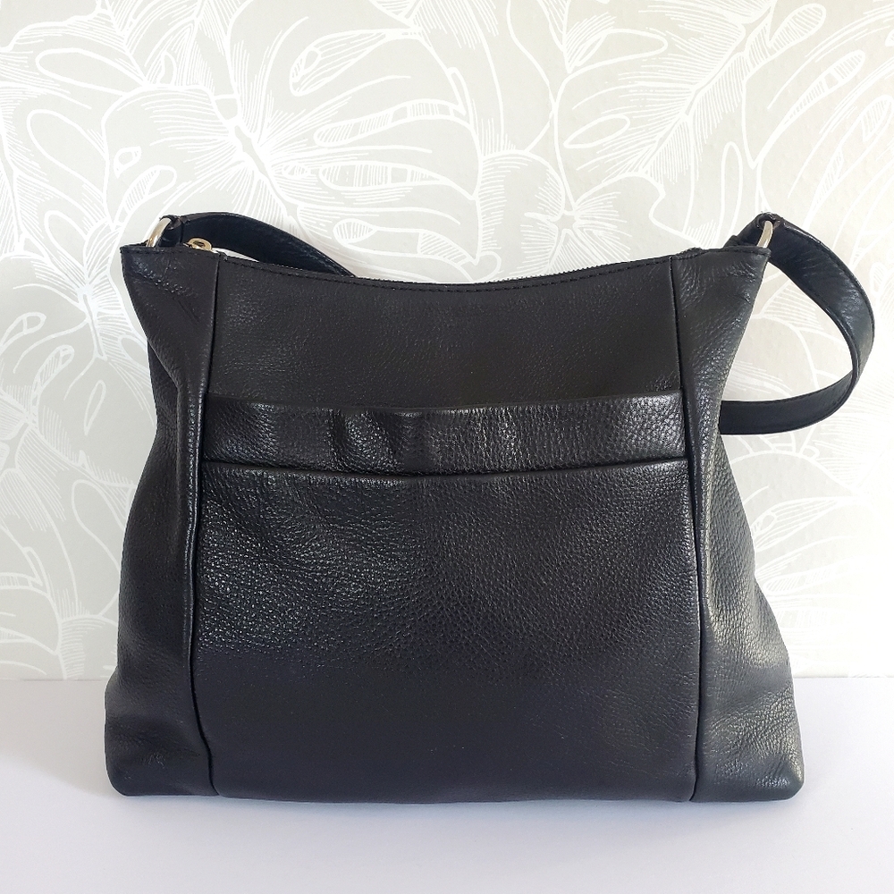 Kate Spade Black Leather Shoulder Bag - Picture 3 of 13